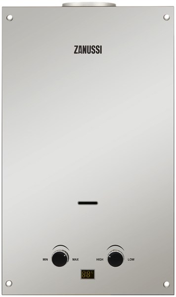 Газовая колонка Zanussi GWH 10 Fonte Glass Mirror - фото 13033