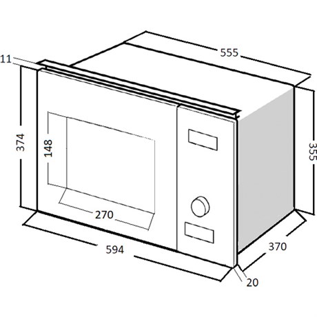 Kuppersberg hmw 650 bl схема встраивания