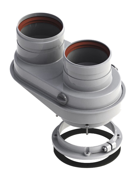 Разъединительный адаптер Ф80/80 мм Protherm 0020199389 УУУУ01878