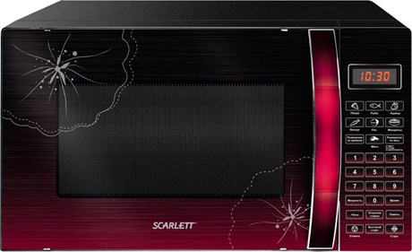 Scarlett SC-MW9020S04D Микроволновая печь (вишневый) - фото 9056