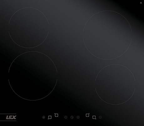 Стеклокерамическая панель LEX EVH 640 BL - фото 9378