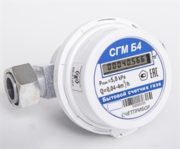 Газовый счетчик СГМБ- 4ТК 3/4 УУУУ01717