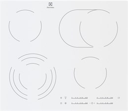 Стеклокерамическая панель Electrolux EHF 96547 SW