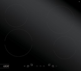 Стеклокерамическая панель LEX EVH 640 BL