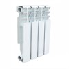 Радиатор биметаллический AQUAPROM BI 500/80/4 секций. В21 (серый квадрат) - фото 11761