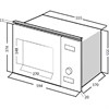 Встраиваемая микроволновая печь Kuppersberg HMW 650 BX УУУУ10860 - фото 13437