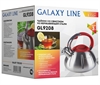 Чайник со свистком Galaxy LINE GL 9208, серый УУУУ43131
