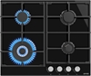 Встраиваемая газовая панель независимая Gorenje GTW641AKB УУУУ27681
