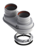 Разъединительный адаптер Ф80/80 мм Protherm 0020199389 УУУУ01878